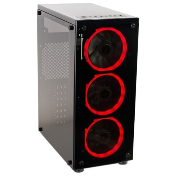 Gabinete Satellite Gaming K870 Preto (Sem Fonte)