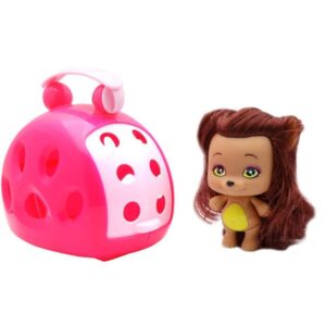 Gaiola Cachorrinha de Boneca MZ267733 - Fúchsia