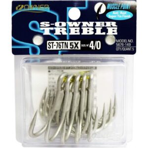 Garateias Owner Treble ST-76TN 5676-149 N° 4/0 (5 Unidades)