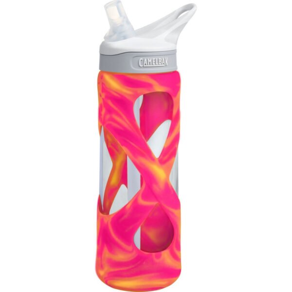 Garrafa Camelbak Eddy Glass 700mL Orange Swirl