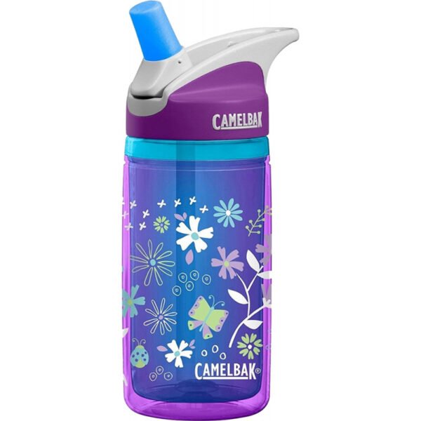 Garrafa Camelbak Eddy Kids 400mL Purple Flowers