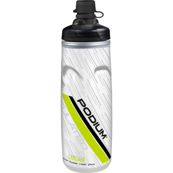 Garrafa Camelbak Podium Chill Insulated 620mL - Branco/Lima