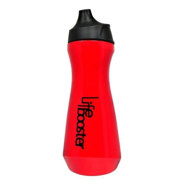 Garrafa de Agua Fitness Life Booster - Vermelho