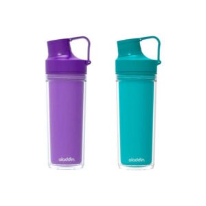 Garrafa de Hidrataçao 500mL Roxo / Azul Claro 181-563251 (Vendido por unidade)