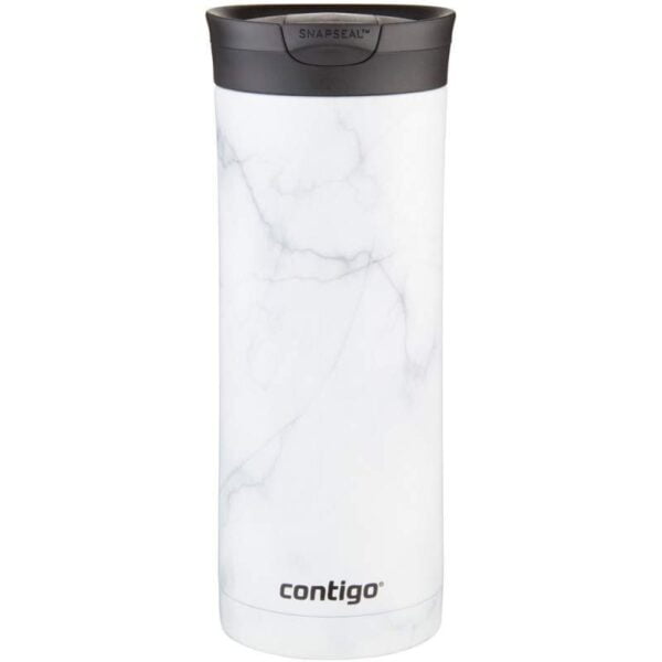 Garrafa Térmica Contigo Couture (591mL) - White Marble