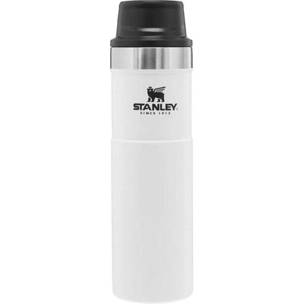 Garrafa Térmica Stanley Classic Trigger-Action Travel Mug 10-06441-065 (590mL) Branco