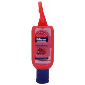 Gel de Mãos Higeen Antibacterial Fruta Vermelha - 50mL