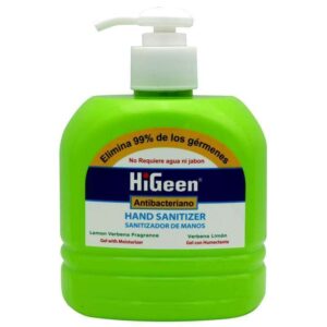 Gel de Mãos Higeen Antibacterial Hand Sanitizer Verbena Limão - 500mL