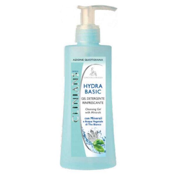 Gel Demaquilante Refrescante Clinians Hydra Basic com Mineral Água de Vegetares 150ml