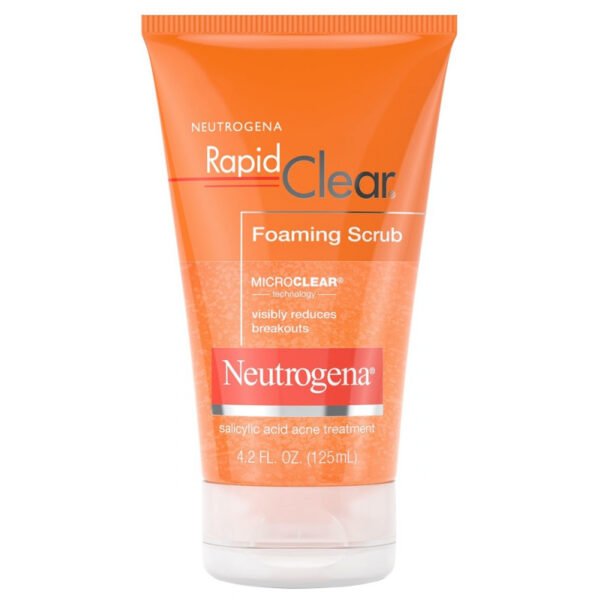 Gel Esfoliante Neutrogena Rapid Clear Foaming Scrub - 125mL