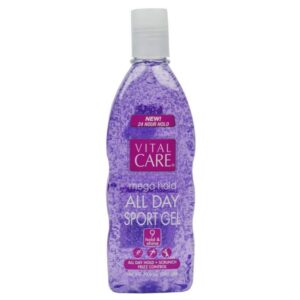 Gel Fixador Para Cabelo Vital Care All Day Sport Mega Hold 300g