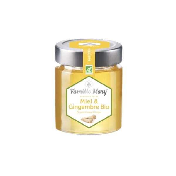 Geléia Famille Mary - Mel e Gengibre orgânico - 170g