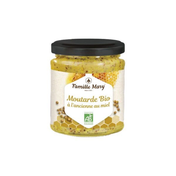 Geléia Famille Mary Mostarda orgânica antiquada com Mel - 150g