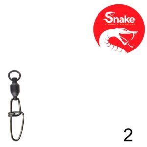 Girador com Snap Snake Black Nickel 2 SN-3804 (8 Peças)