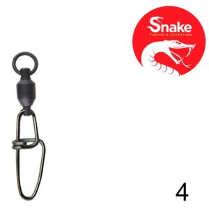 Girador com Snap Snake Black Nickel 4 SN-3804 (8 Peças)