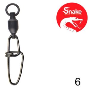 Girador com Snap Snake Black Nickel 6 SN-3804 (6 Peças)