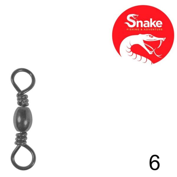 Girador Snake Black Nickel 6 SN-1707 (15 Peças)