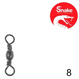 Girador Snake Black Nickel 8 SN-1707 (25 Peças)