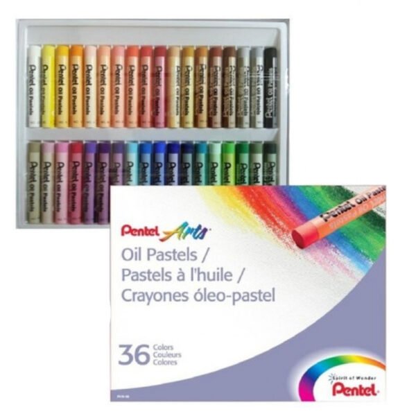 Giz de Cera Pentel Arts PHN-36 (36 Unidades)