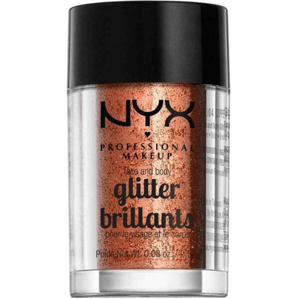 Glitter Facial e Corporal NYX GLI04 - Copper