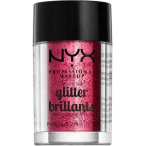 Glitter Facial e Corporal NYX GLI09 - Red