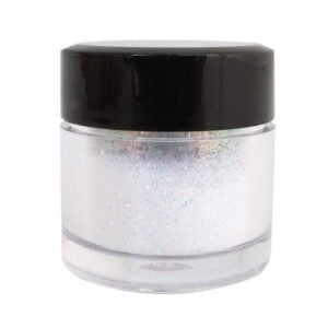 Glitter SLA Paris Paillettes Fines 64 Blanche á Reflets Or