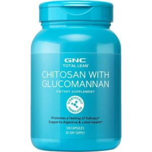 GNC Total Lean Chitosan with Glucomannan  - (120 cápsula)