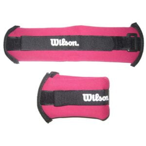 Halteres Pulseira Wilson 0.45Kg/1Lb PM0001 Roxo (2 Peças)