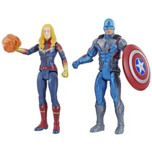 Hasbro Avengers Capitã Marvel & Capitão América E5084