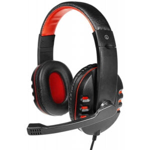 Headset Argom Dynamic63 ARG-HS-0063 Preto/Vermelho