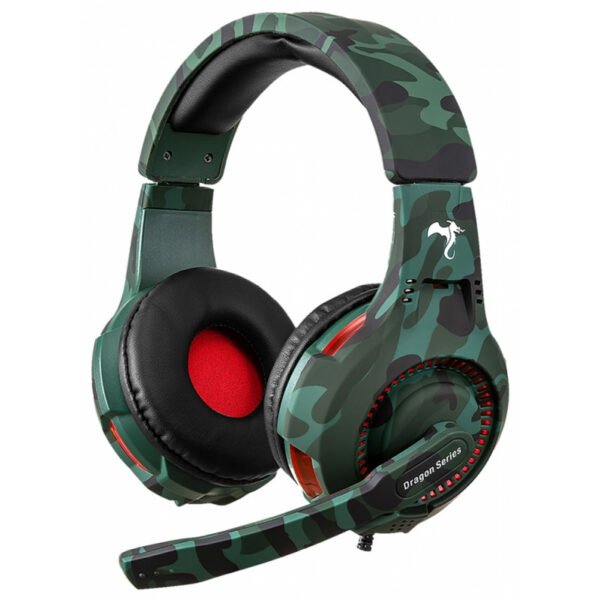 Headset Gaming Kolke Soldier KGA-450 - Camu/Verde