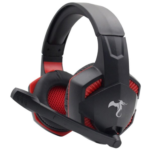 Headset Kolke Commander KGA-088 - Preto/Vermelho