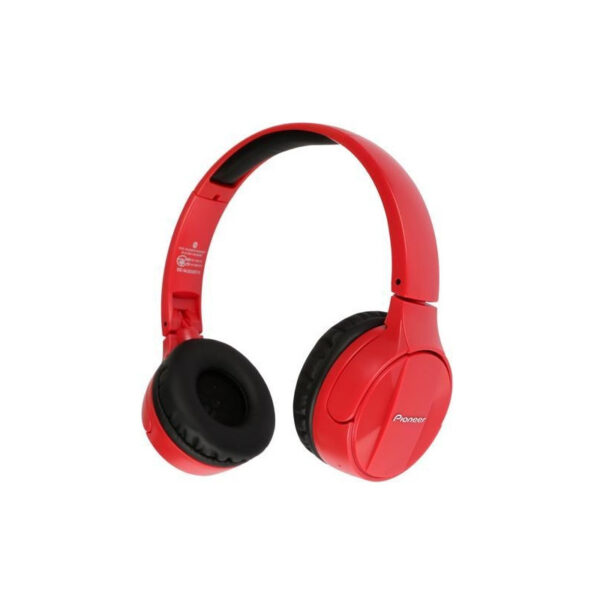 Headset Pioneer SE-MJ553BT-R Bluetooth - Vermelho