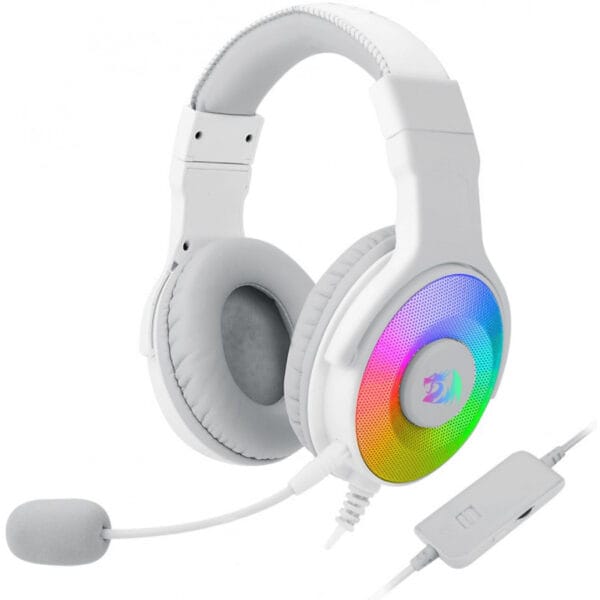 Headset Redragon Pandora H350W- RGB - Branco