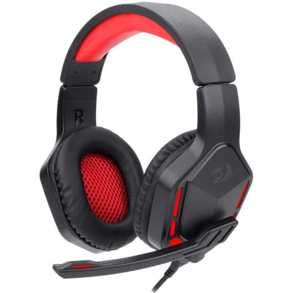 Headset Redragon Themis 2 Gamer H220N - Preto/Vermelho