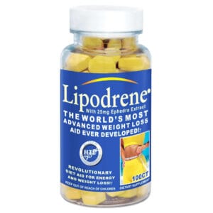 Hi-Tech Pharmaceuticals Lipodrene With Ephedra 25MG (100 Tabletas)
