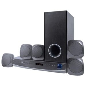 Home Theater JVC TH-N767B 5.1 Canais USB Full HD/HDMI Bivolt Preto