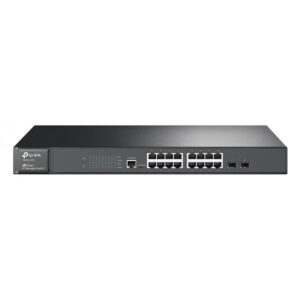 Hub Switch TP-Link JetStream 16 Portas T2600G-18TS 10/100/1000 Mbps