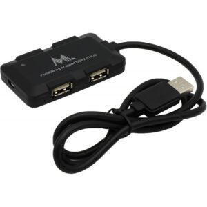 Hub USB Mtek HB-8102B 4 Portas - Preto