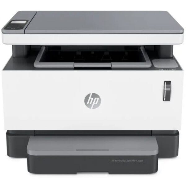 Impressora Laser HP NeverStop MFP 1200W Tanque de Toner Wireless 110V Branco