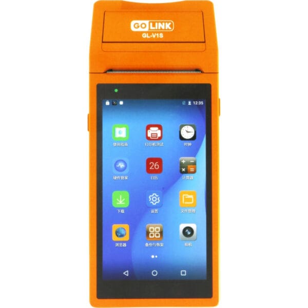 Impressora Térmica Go Link GL-V1S Tela 5.5" Touch Android