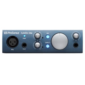 Interface de Áudio PreSonus AudioBox iONE - Azul