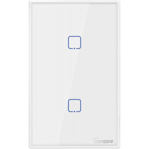 Interruptor Smart de Parede Sonoff TX T2US2C Branco