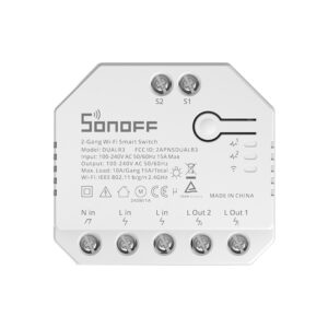 Interruptor Smart Sonoff 2-Gang Wi-Fi DUALR3