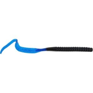 Isca Berkley PowerBait Power Worm 25cm Black/Blue PBBPW10-BB (8 Unidades)