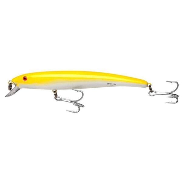 Isca Bomber Lures BSW16ACC5 Heavy Duty Long A - White/Yellow