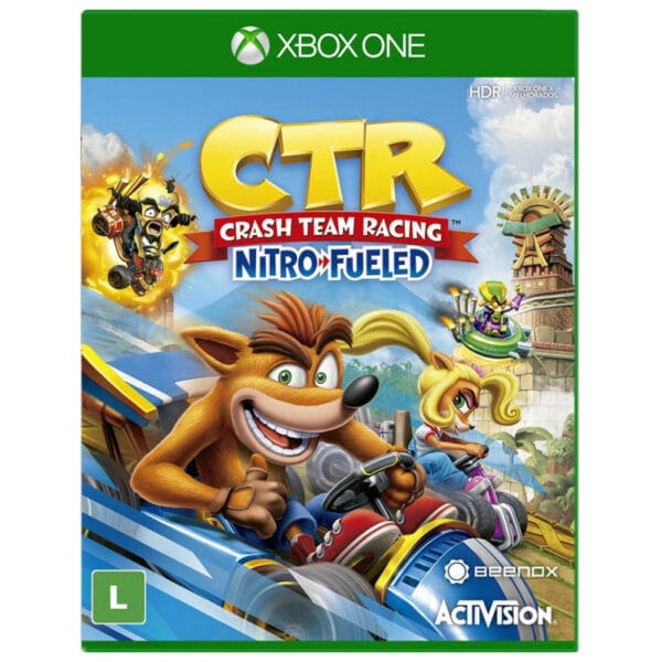 Jogo Crash Team Racing Nitro Fueled - Xbox One