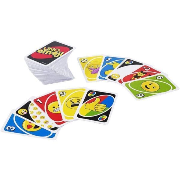 Jogo de Cartas Uno Mattel Emoji DYC15