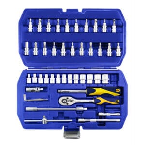 Jogo de Chaves Goodyear GY-TK-901950 Chrome Vanadium 45 Peças