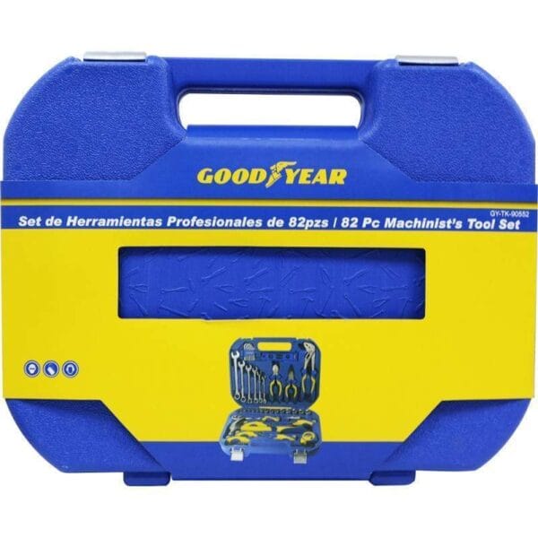 Jogo de Ferramentas Goodyear GY-TK-90552 com Maleta - 82 Peças